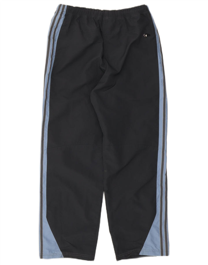 Pantaloni da tuta da uomo Adidas UK 36/38 Small Grigio Colourblock Poliestere