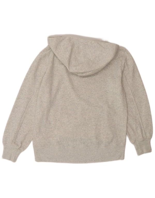Maglione con cappuccio grafico da donna Abercrombie & Fitch UK 18 XL Cotone grigio