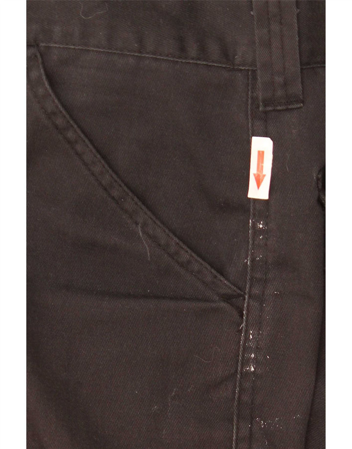 Pantaloncini cargo da uomo Dickies W34 grandi in poliestere nero