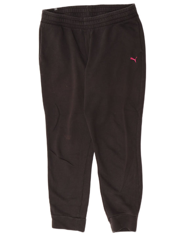 Pantaloni da tuta da donna Puma Joggers UK 14 Large Nero