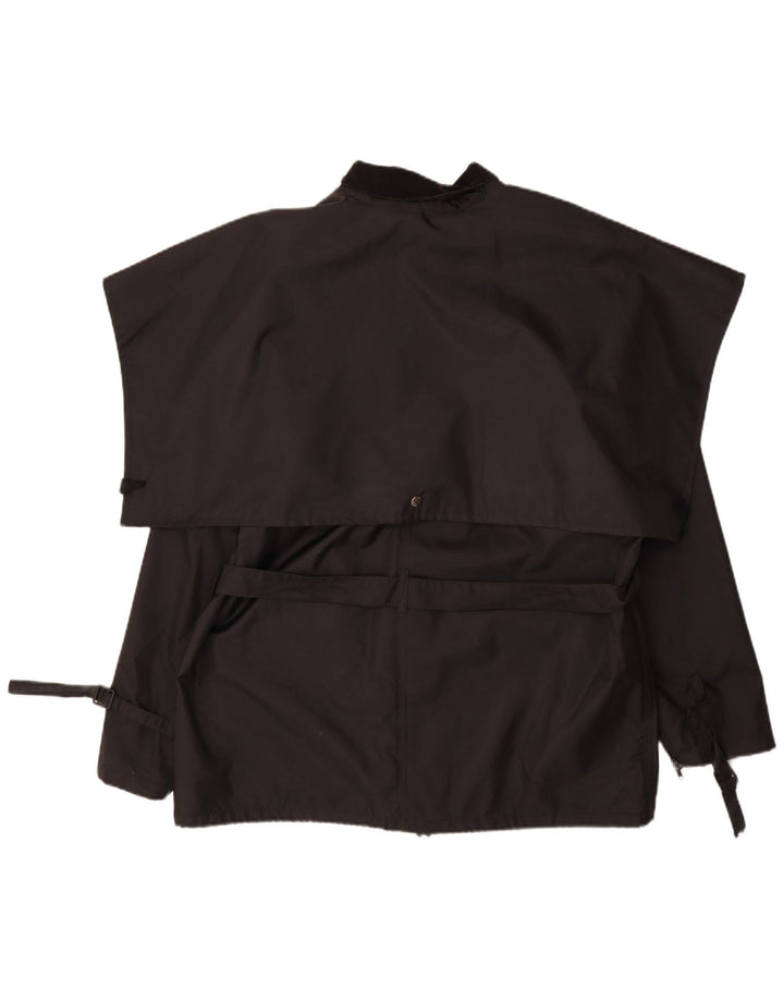 Giacca da moto Racer Utility da uomo a ruota libera UK 38 nylon nero medio