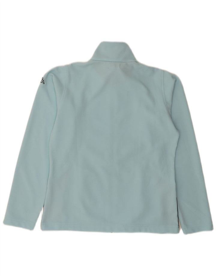 Giacca da tuta da donna Kappa UK 16 Large Blu Colourblock Poliestere