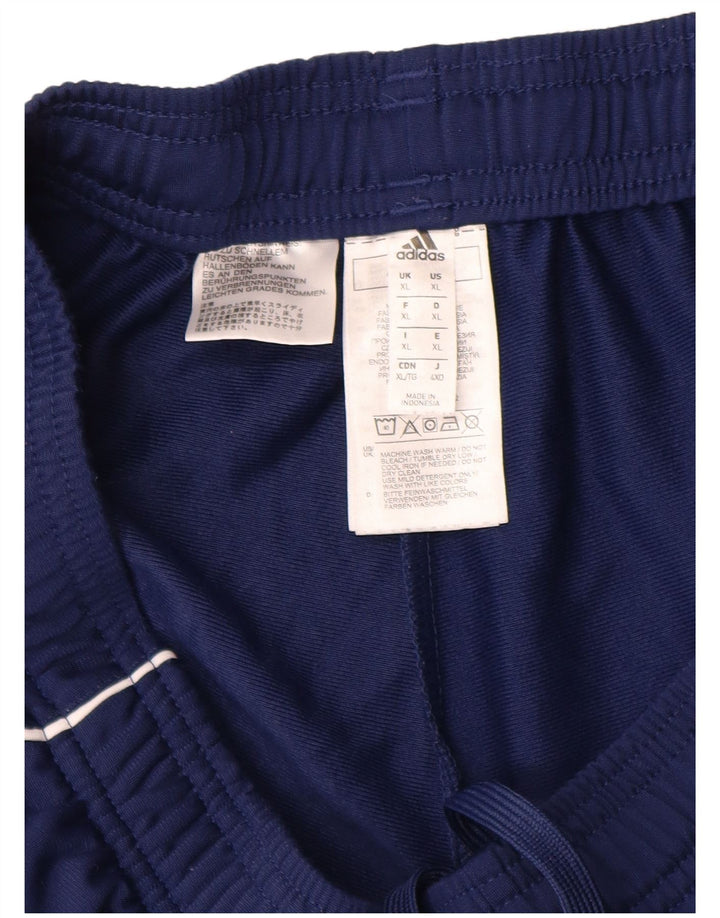 Pantaloni da tuta da uomo Adidas Joggers XL blu navy poliestere