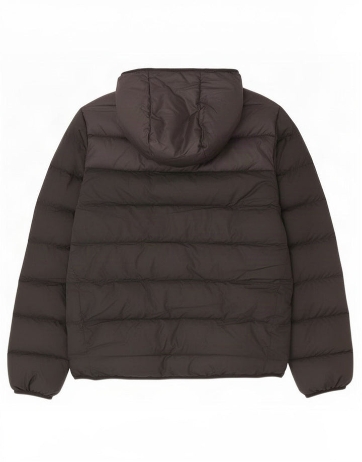 Giacca imbottita con cappuccio Nike da uomo UK 36 Small Nero Poliestere