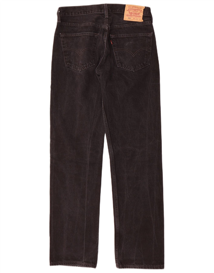 Levi's Uomo 501 Jeans dritti W31 L32 Cotone Nero