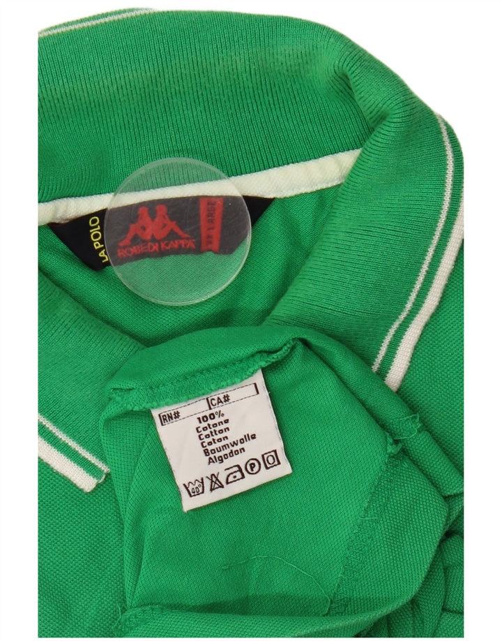 Polo Kappa Uomo 2XL Cotone Verde