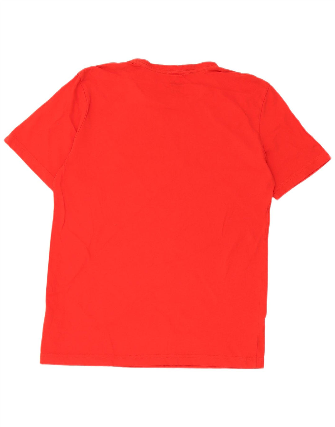 T-shirt grafica da uomo Puma Top in cotone rosso medio