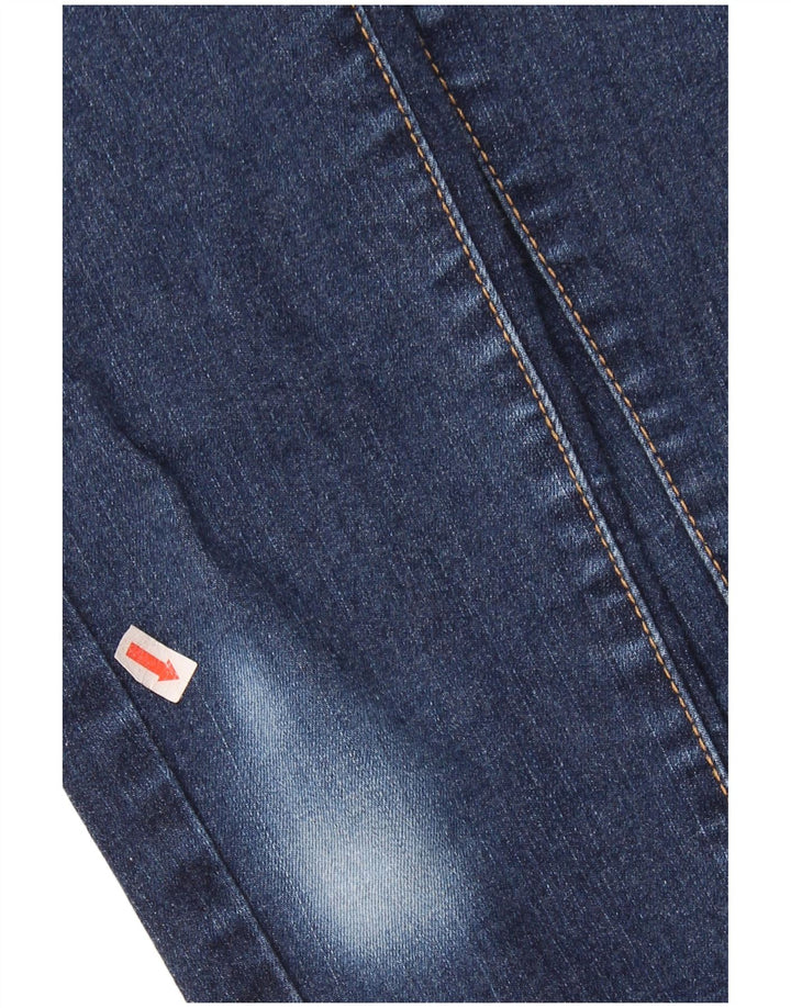 LEVI'S Jeans super skinny da donna con altezza del miglio W25 L30 cotone blu