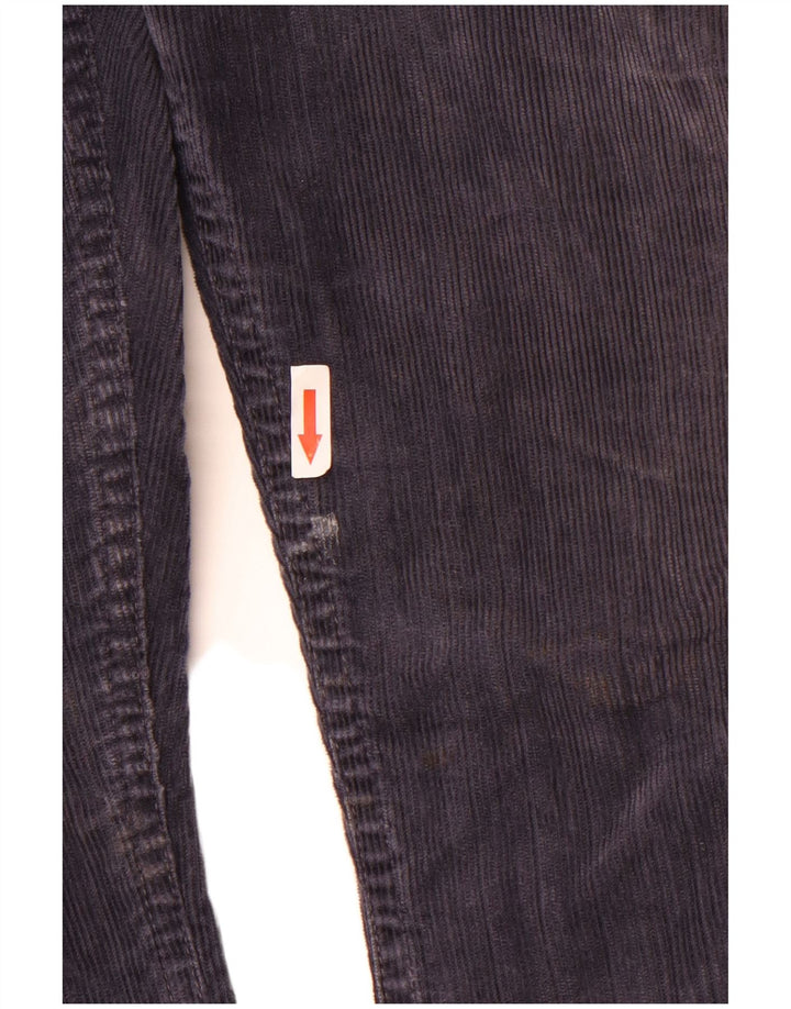 Pantaloni Lee da uomo in velluto a coste Bootcut Cooper W34 L33 cotone blu navy