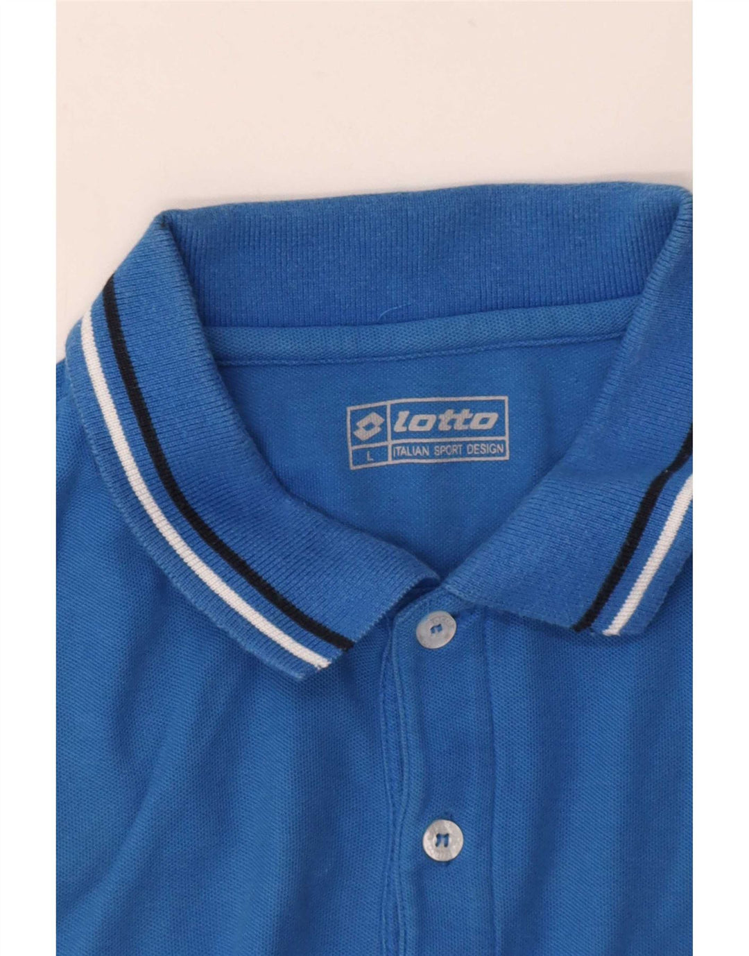 Polo da uomo Lotto grande blu