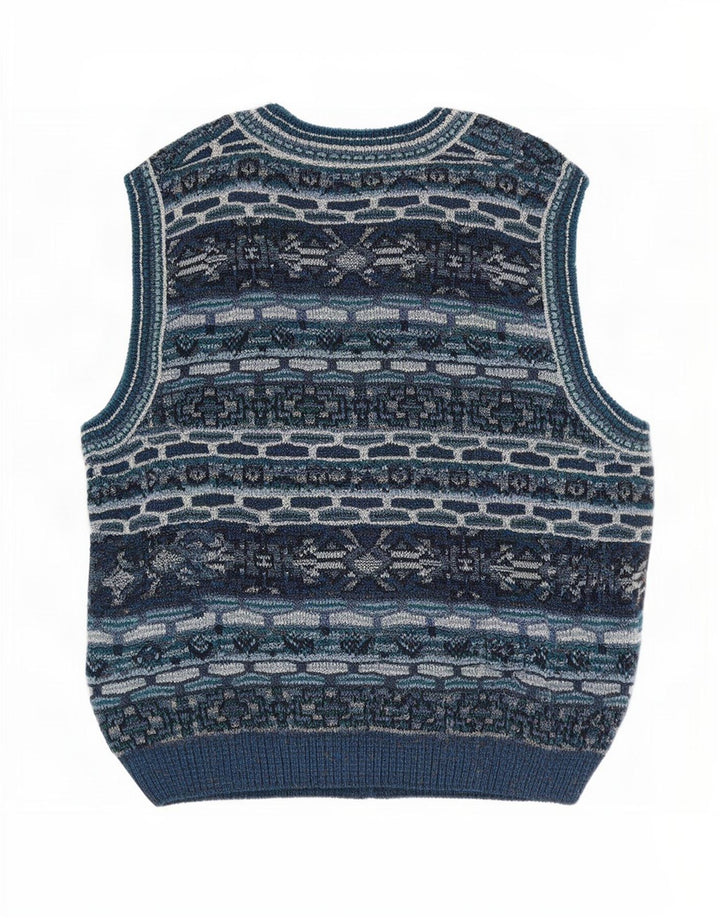 Maglione Cardigan Uomo Marcazzani IT 50 Medio Multicolore Fair Isle