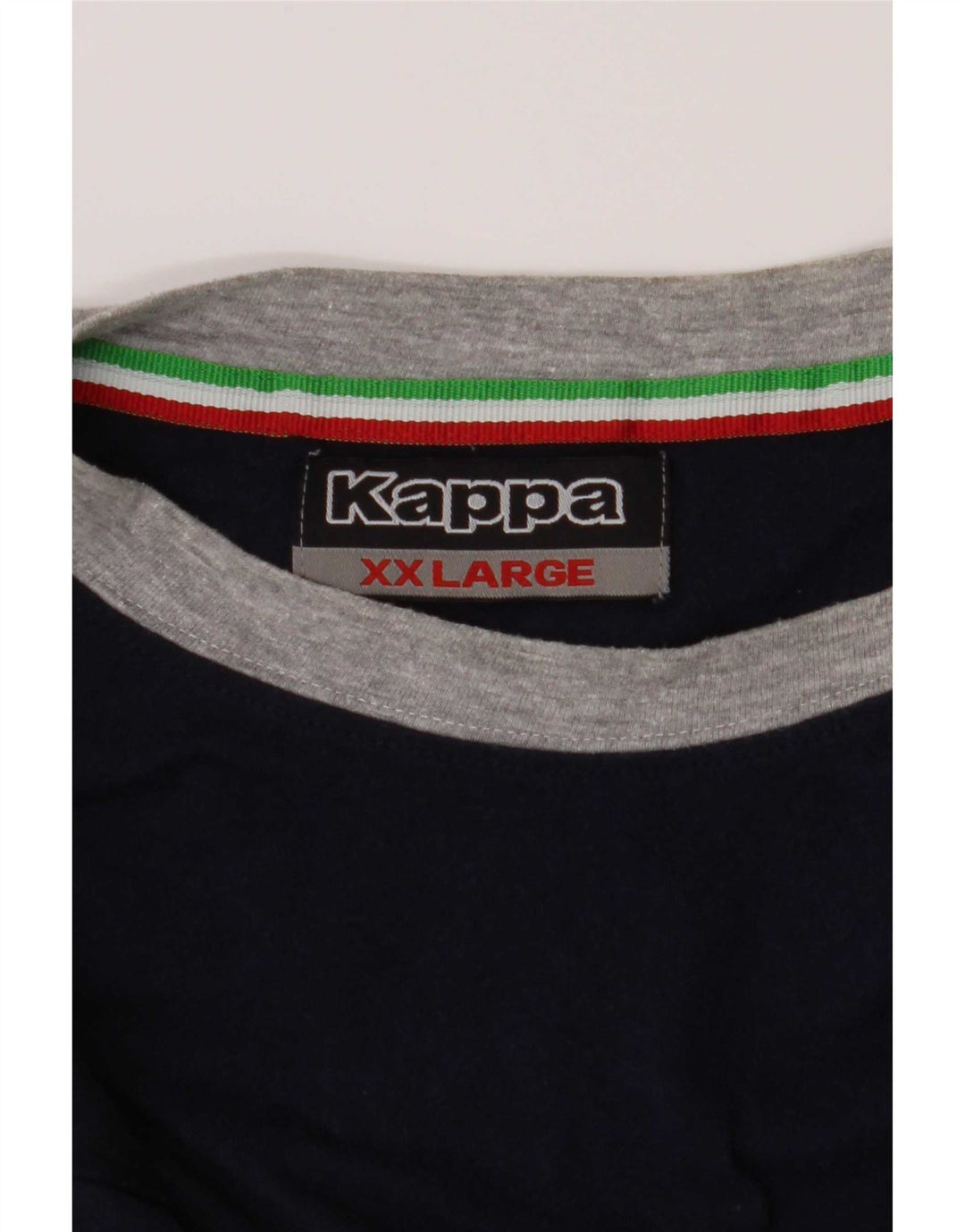 Maglietta Kappa da uomo Top 2XL Blu Navy
