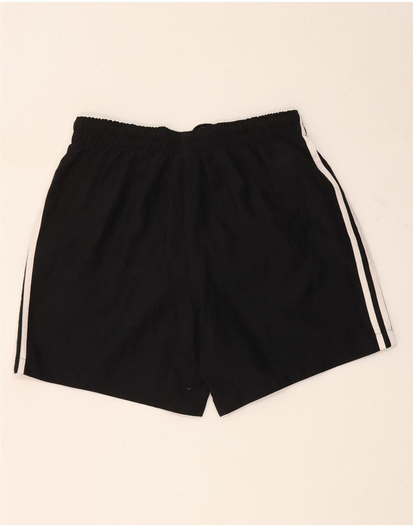Pantaloncini sportivi da uomo Adidas medi neri in poliestere