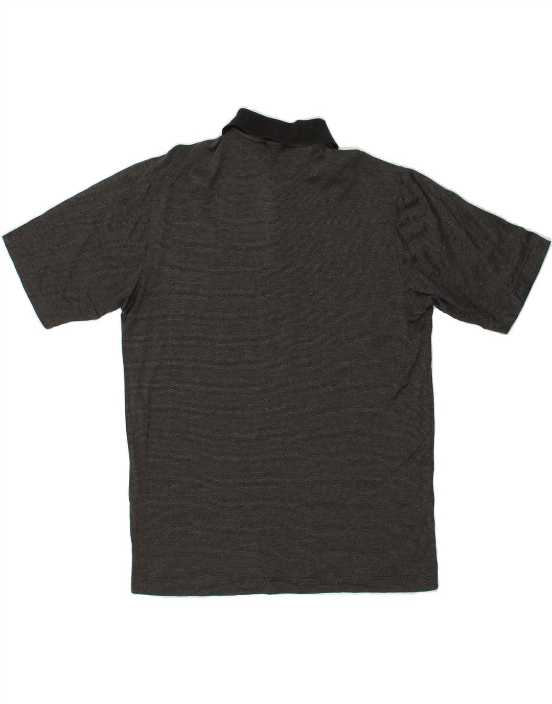 AMERIGO VESPUCCI Mens Polo Shirt Medium Grey Cotton Vintage Amerigo Vespucci and Second-Hand Amerigo Vespucci from Messina Hembry 