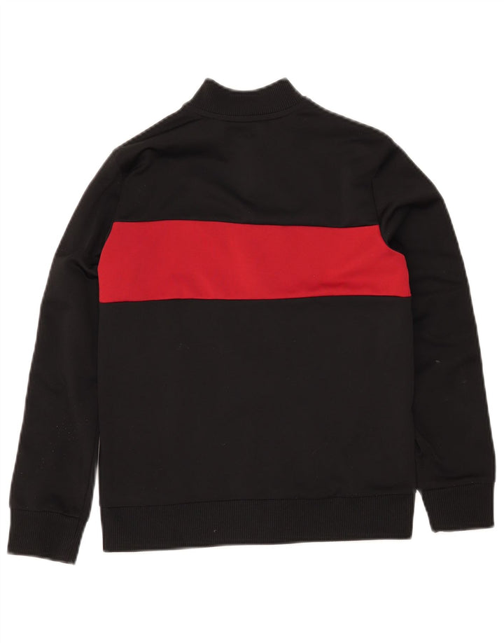 Giacca da tuta ADIDAS da ragazzo 9-10 anni in poliestere color block nero