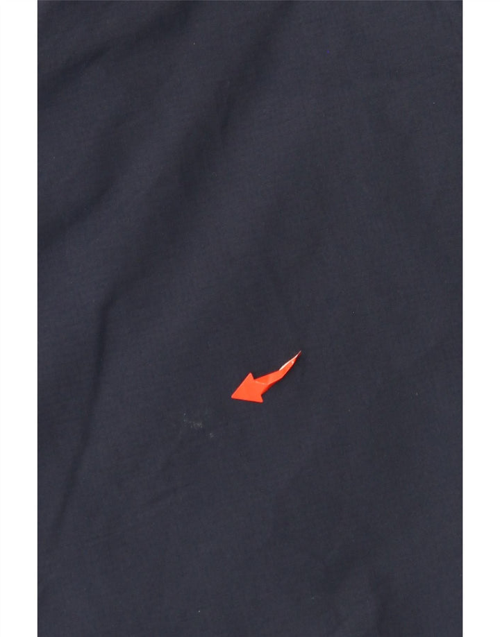 Giacca a vento con cappuccio da uomo SUPERDRY UK 38 poliestere medio blu navy