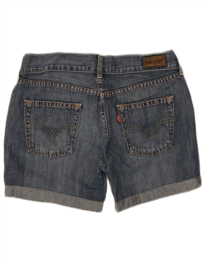Pantaloncini di jeans da donna Levi's W32 Large in cotone blu