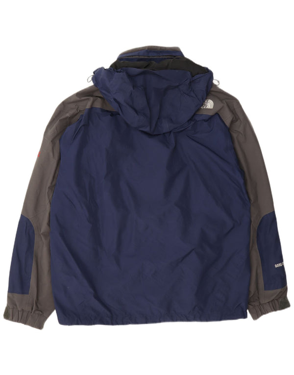 The North Face Giacca antipioggia da uomo Gore-Tex UK 40 Large Blu Navy Colourblock
