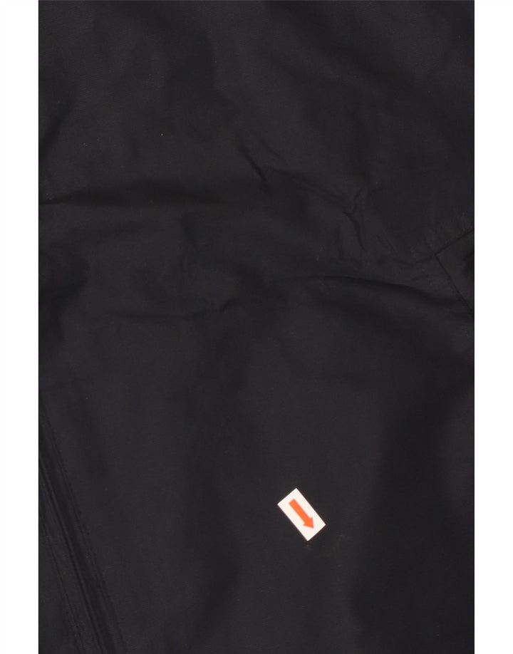 Giacca antipioggia con cappuccio da uomo London Fog UK 44 2XL Poliestere nero