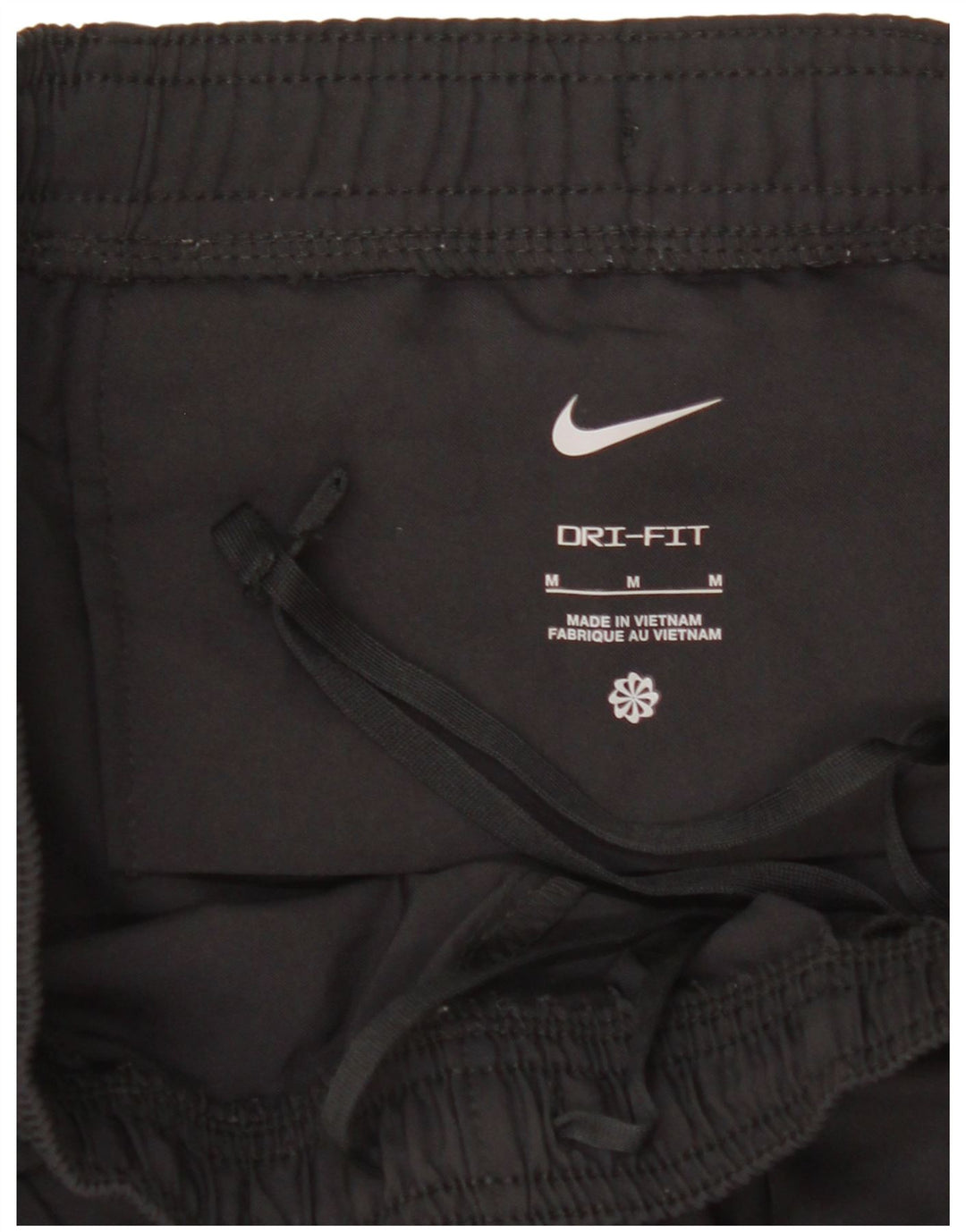 Pantaloni da tuta grafica Nike Dri Fit da uomo, medio nero geometrico