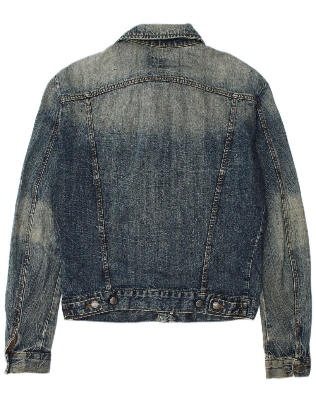 CALVIN KLEIN JEANS Giacca di jeans da uomo UK 38 Cotone blu medio