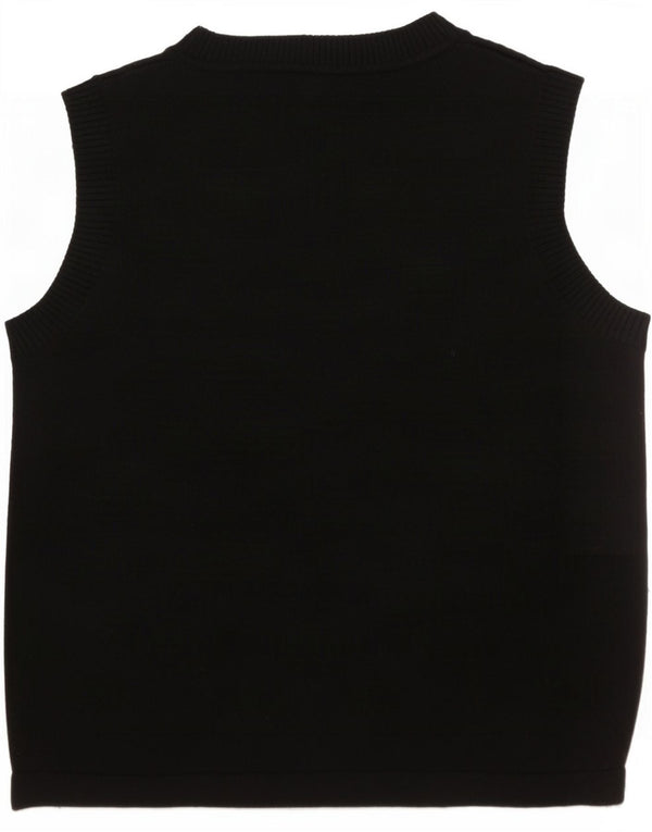 Canotta corta da donna Marks & Spencer UK 10 piccola poliestere nero