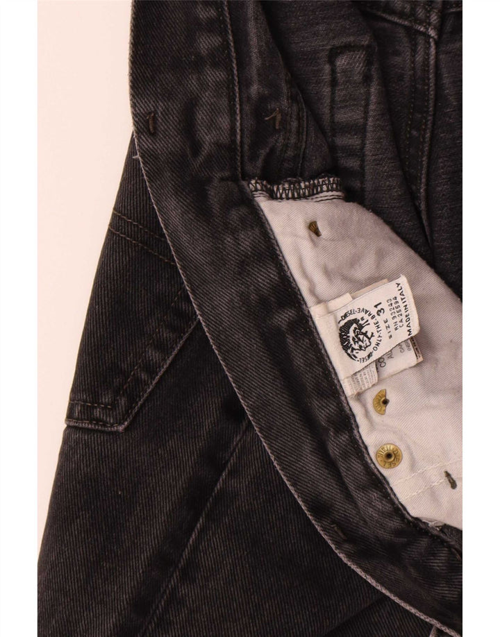 Jeans dritti da uomo Diesel W31 L31 cotone nero