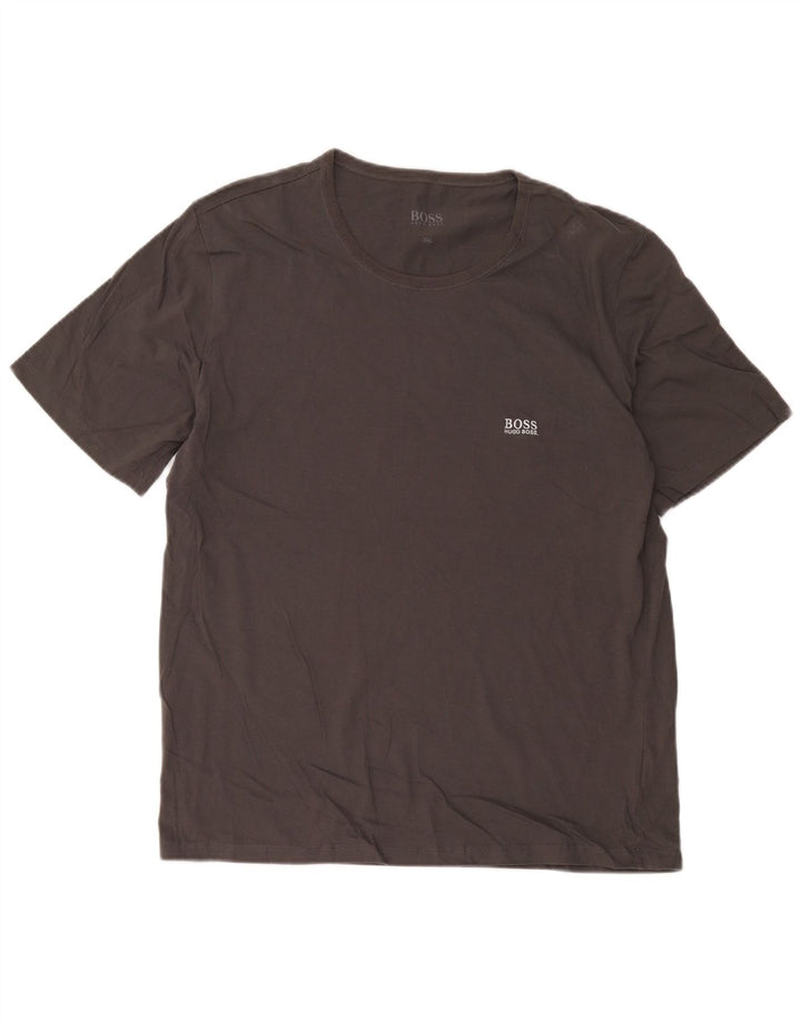T-shirt da uomo Hugo Boss Top 2XL cotone grigio