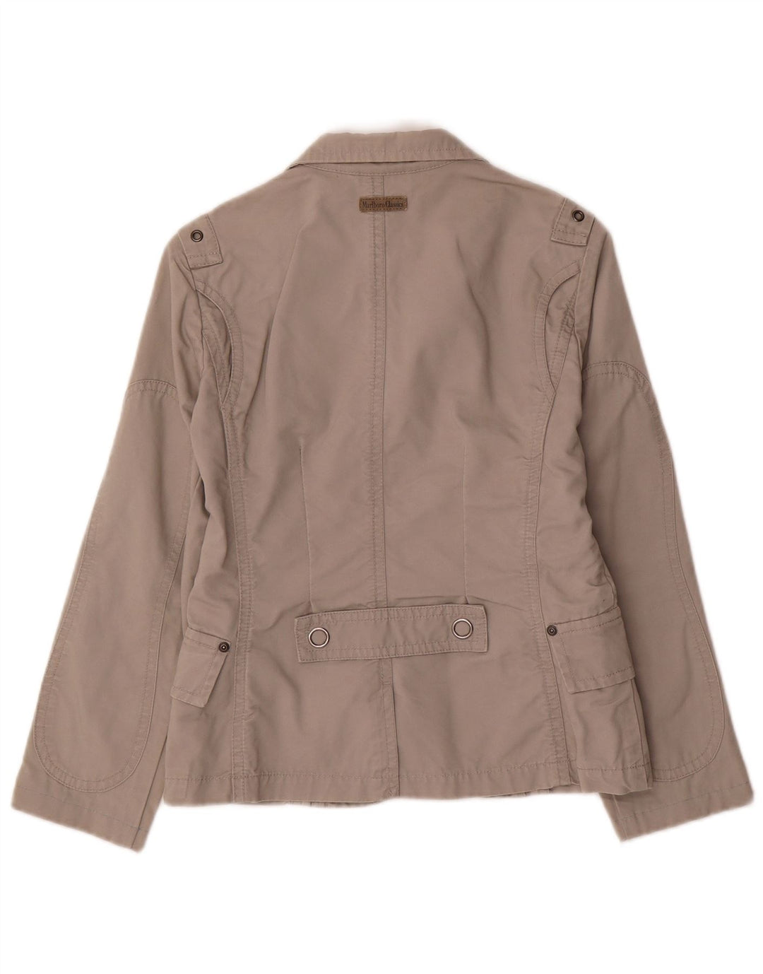 Giacca utilitaria da donna Marlboro Classics EU 36 piccola in cotone beige