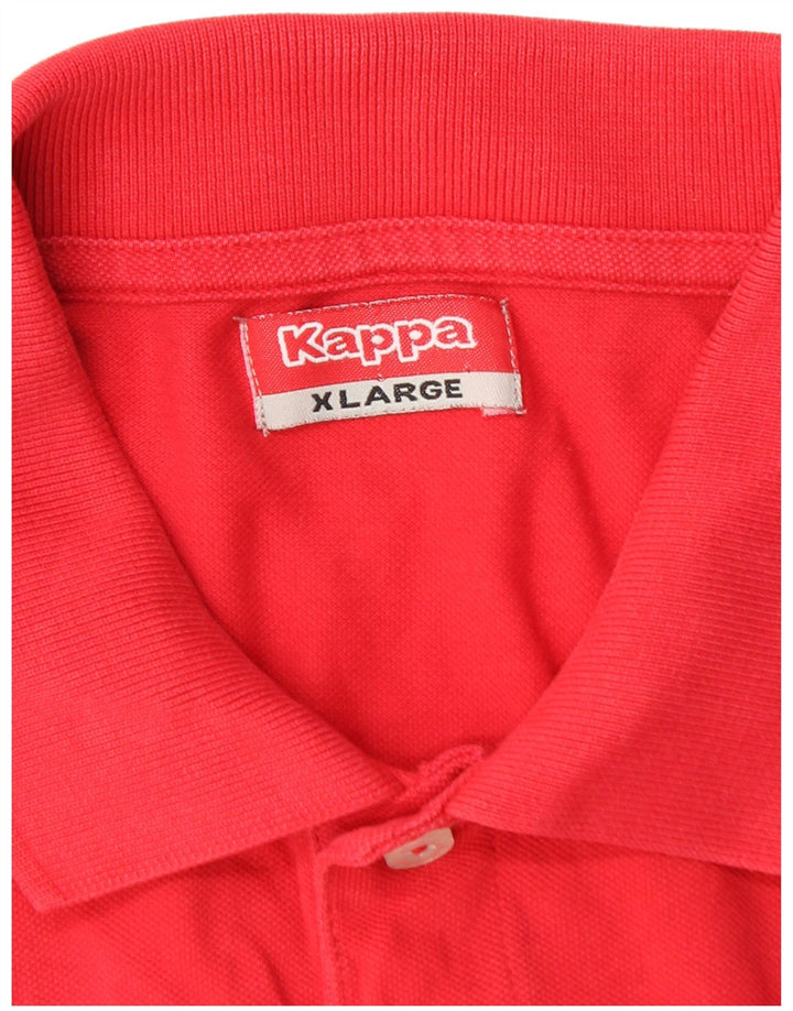 Polo KAPPA da uomo XL rossa