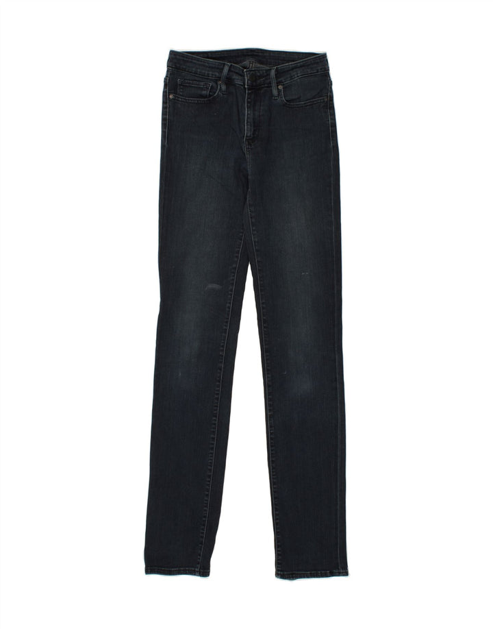 LEVI'S Womens Slim Jeans W27 L34  Navy Blue Cotton Vintage Levi's and Second-Hand Levi's from Messina Hembry 