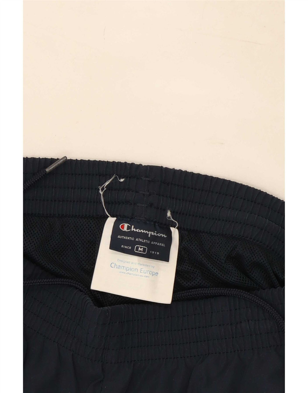 Pantaloni da tuta da uomo Champion poliestere medio blu navy