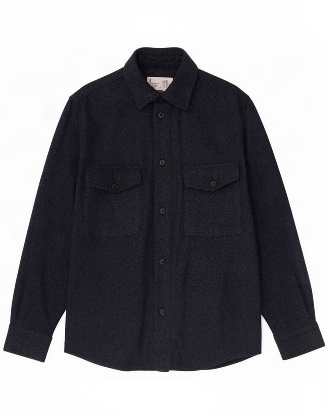 Zara Camicia in flanella da uomo Blu navy medio