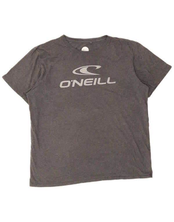 T-shirt grafica da uomo O'Neill Top 2XL cotone grigio