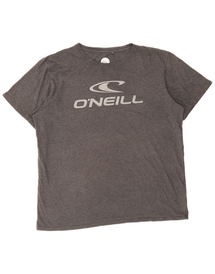 T-shirt grafica da uomo O'Neill Top 2XL cotone grigio