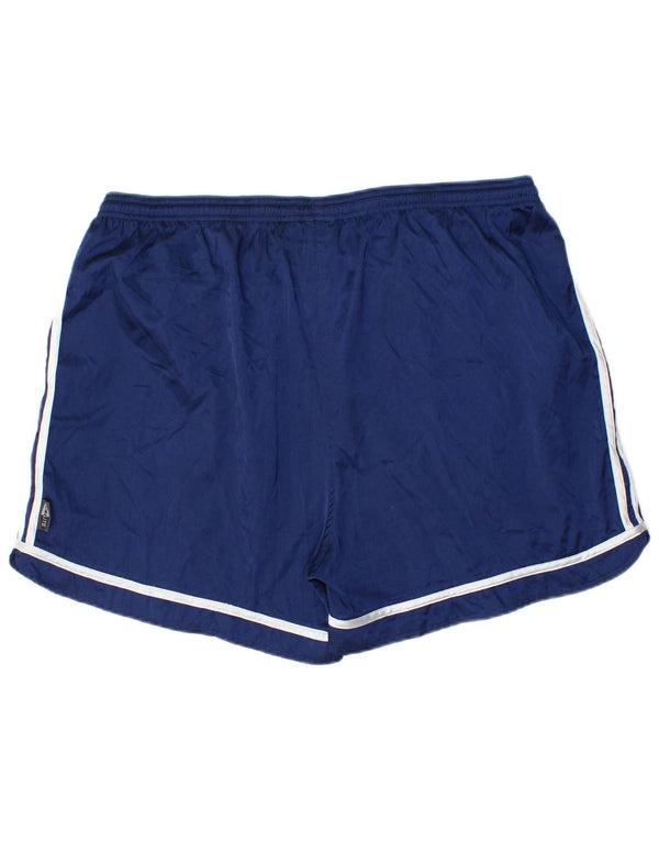 Pantaloncini sportivi Adidas da donna Climalite UK 22 2XL poliestere blu navy