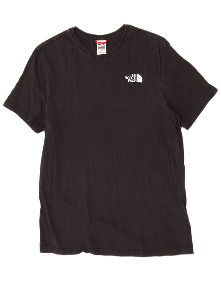 T-shirt grafica da uomo The North Face Top in cotone nero medio