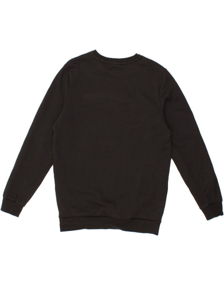 PUMA Mens Sweatshirt Jumper Small Black Cotton Vintage Puma and Second-Hand Puma from Messina Hembry 