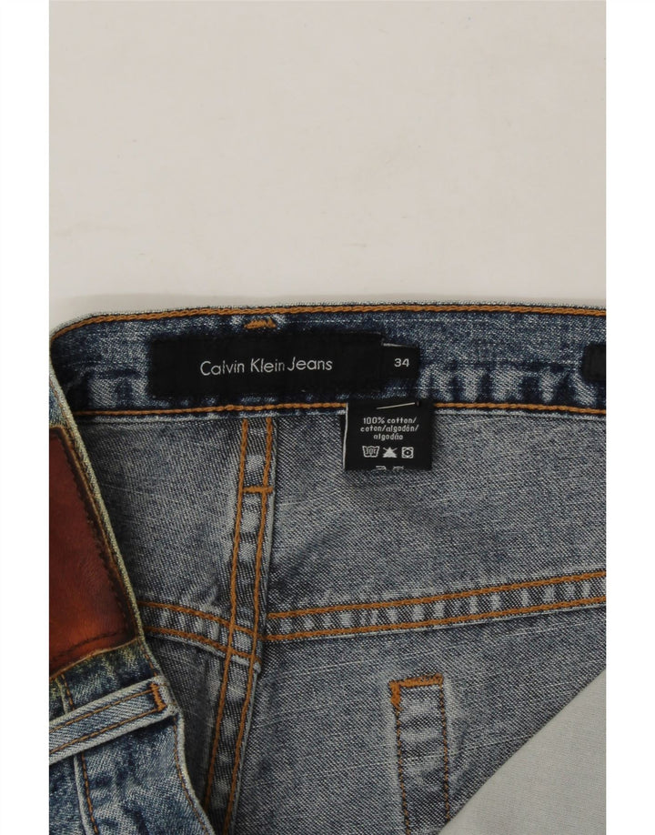 CALVIN KLEIN Mens Bootcut Jeans W34 L28 Blue Cotton Vintage Calvin Klein and Second-Hand Calvin Klein from Messina Hembry 