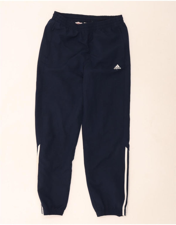 Pantaloni da tuta da ragazzo Adidas Joggers 13-14 anni in poliestere blu navy