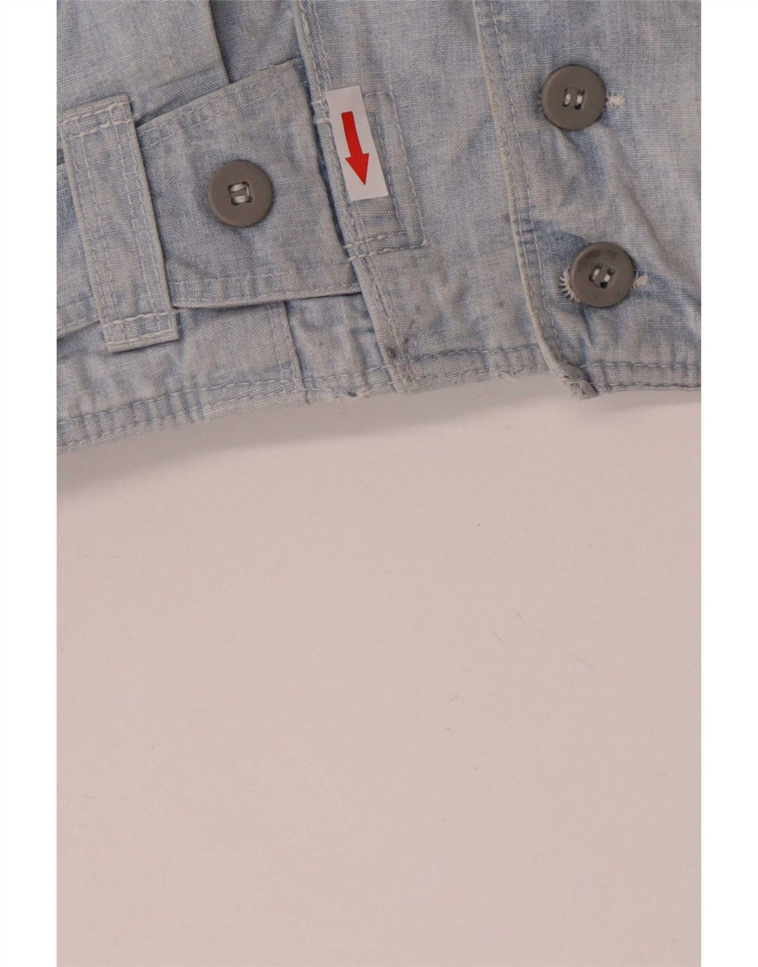 Giacca bomber in denim da uomo vintage UK 36 piccola blu