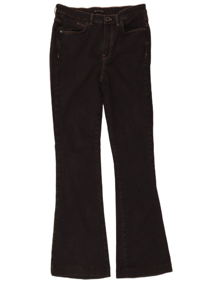 MASSIMO DUTTI Jeans bootcut da donna EU 42 Large W32 L32 Cotone nero