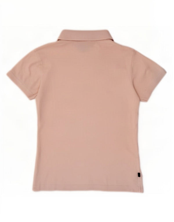 Polo Asics Donna UK 10 Small Rosa Cotone