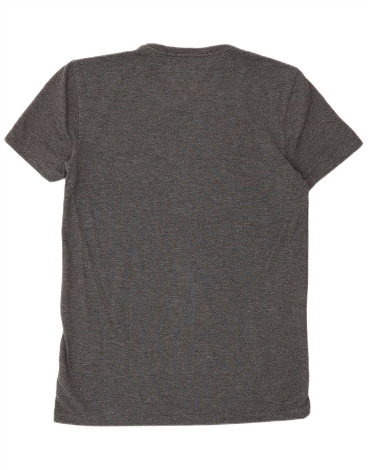 T-shirt grafica da uomo Tommy Hilfiger Top grigio medio