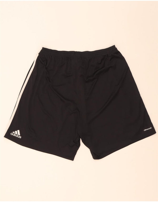 Pantaloncini sportivi Adidas da uomo Deutscher Fussball Bund XL poliestere nero