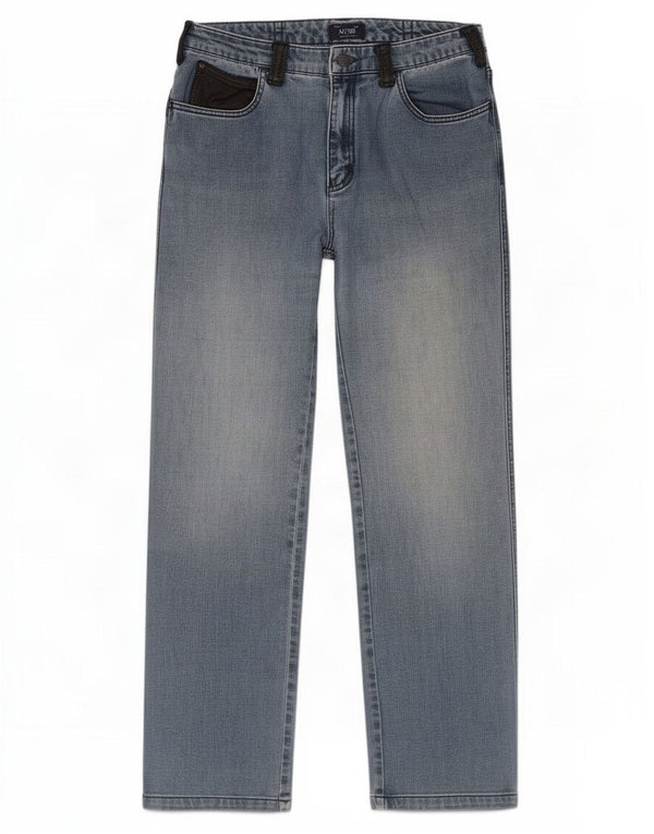 Jeans dritti da donna Armani W30 L27 Blu