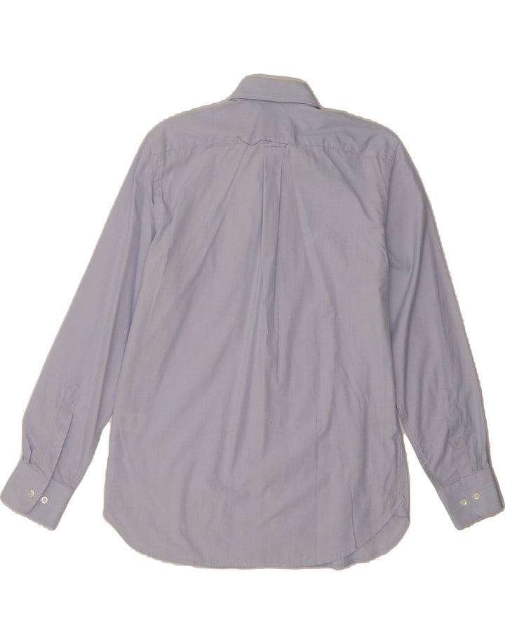 FACONNABLE Mens Club Shirt Size 15 1/2 39 Medium Blue Cotton Vintage Faconnable and Second-Hand Faconnable from Messina Hembry 