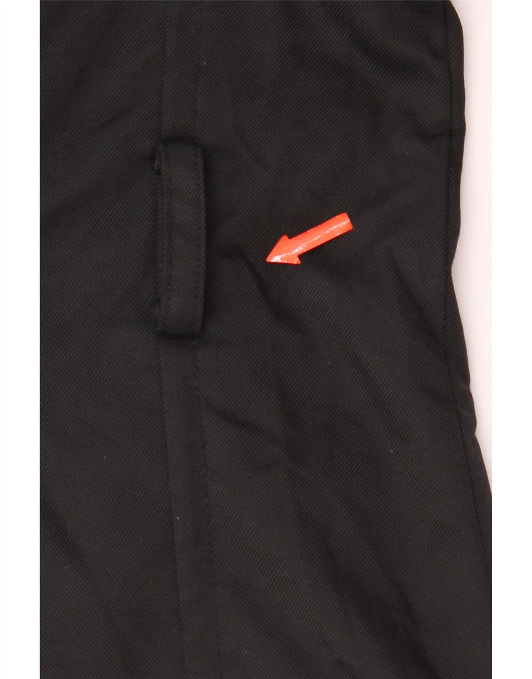 Giacca militare da donna Zara UK 12 nylon nero medio