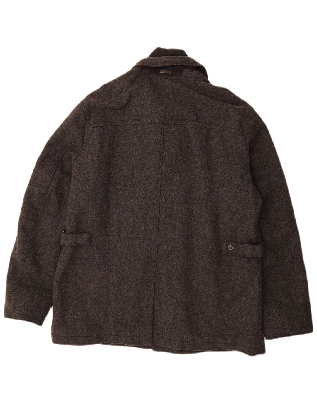 CALAMAR Giacca Utility Uomo IT 56 3XL Lana Grigia