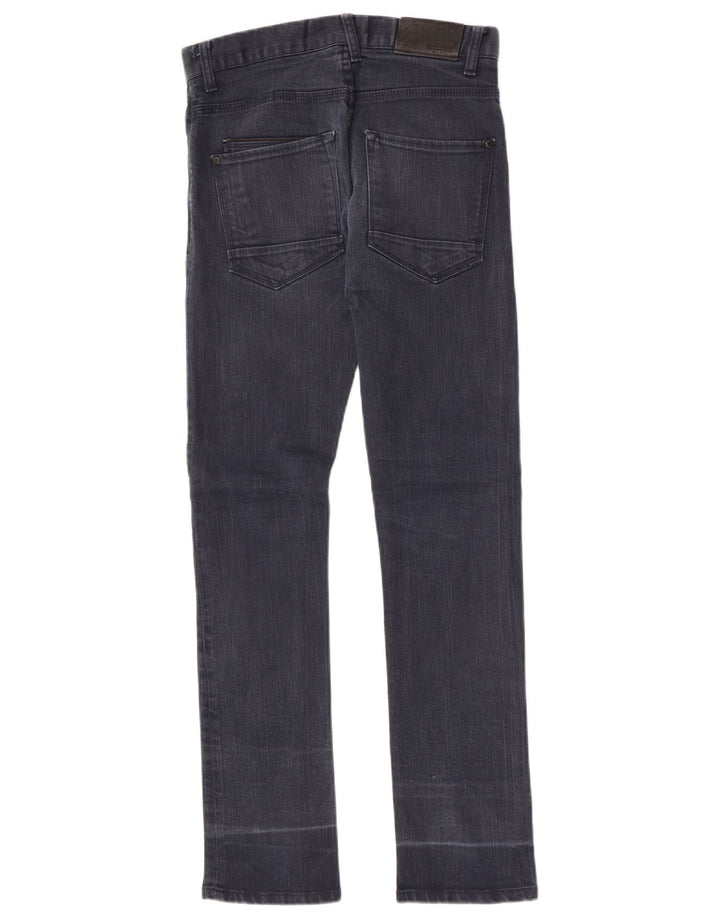 Jeans slim da uomo Zara EU 38 Small W30 L34 Blu navy
